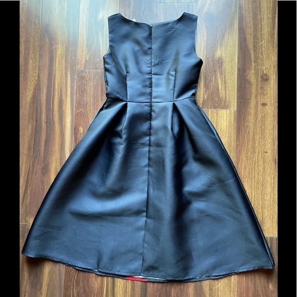 🌿SALE🌿BEULAH Style Navy Flare Sleeveless Dress - Picture 4 of 13